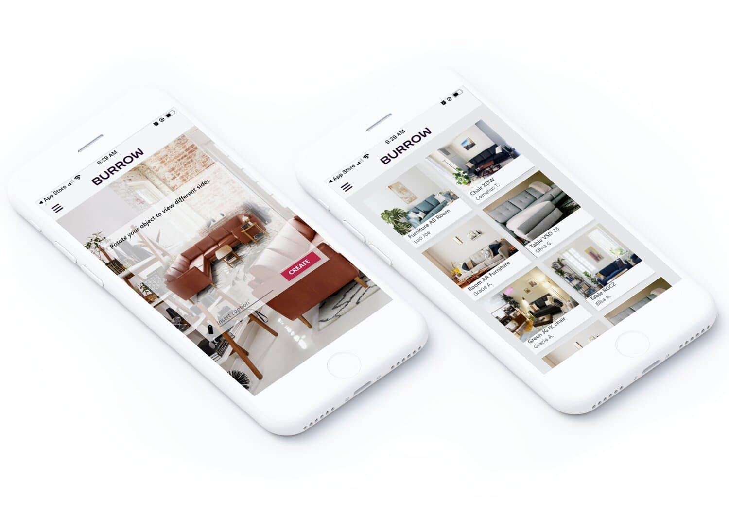 High-fidelity version 1 screens with capture view and community feed.