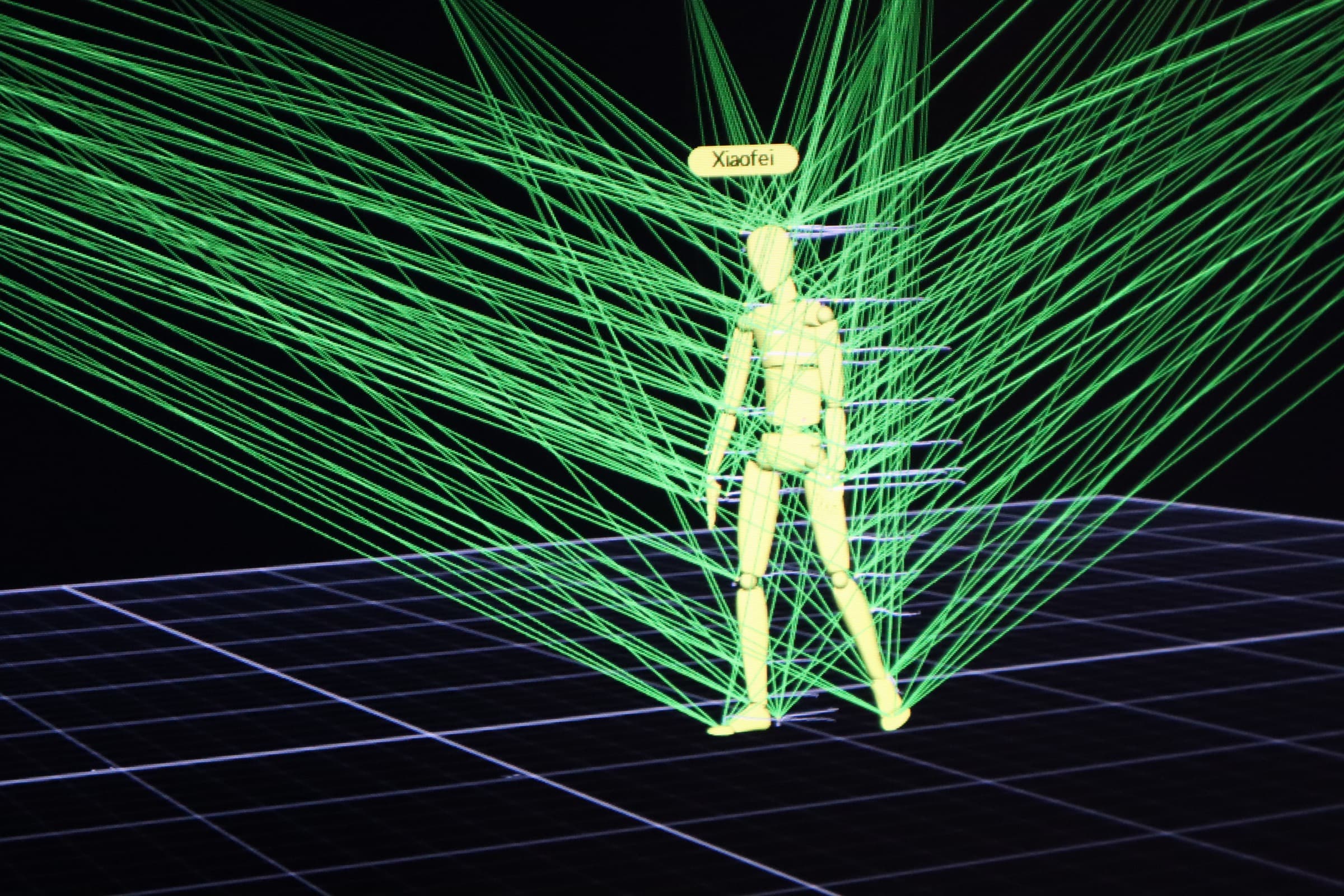Testing session with the full EEG and VR setup.